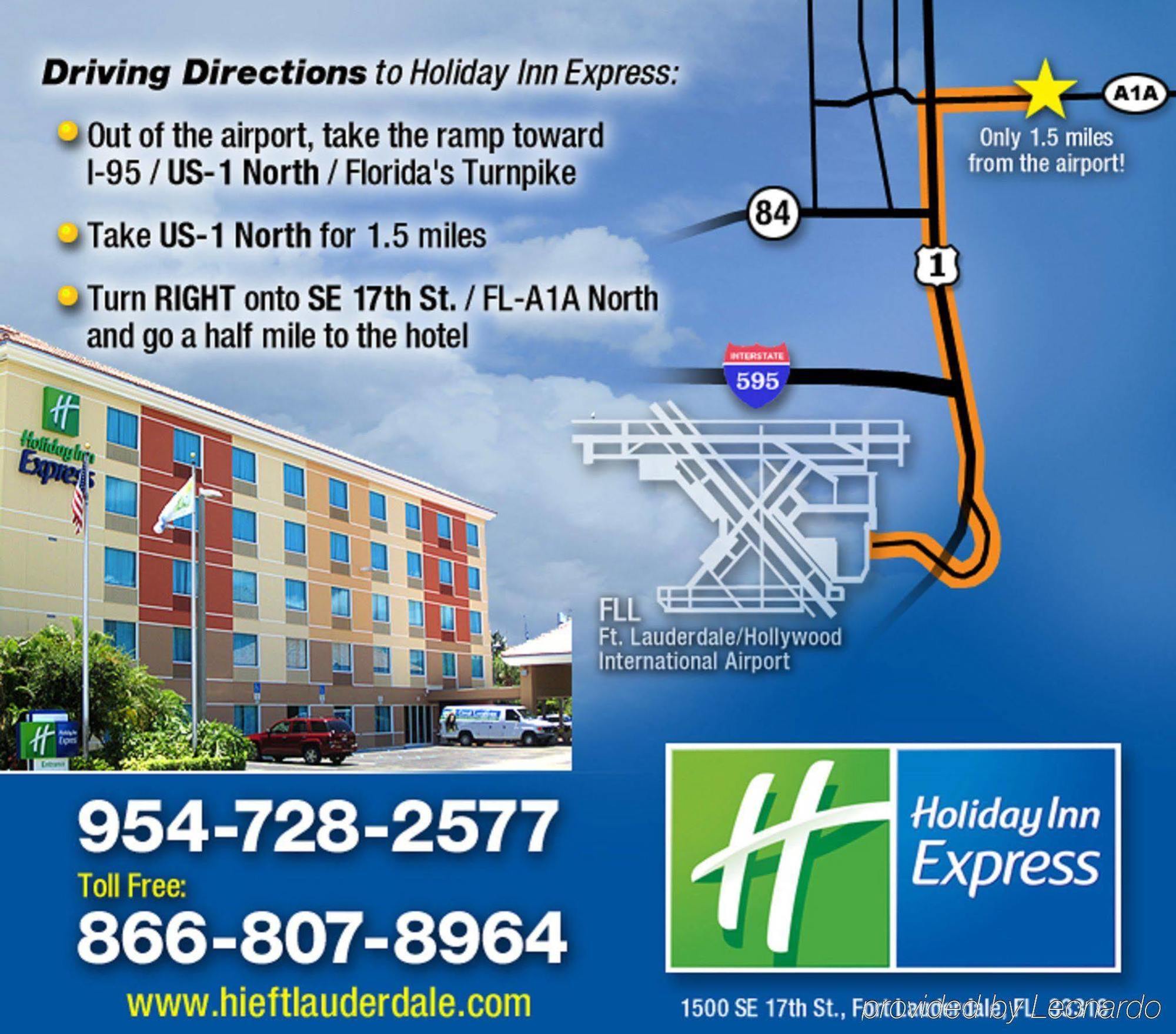 Holiday Inn Express Ft Lauderdale Cruise-Airport By Ihg Fort Lauderdale Eksteriør bilde